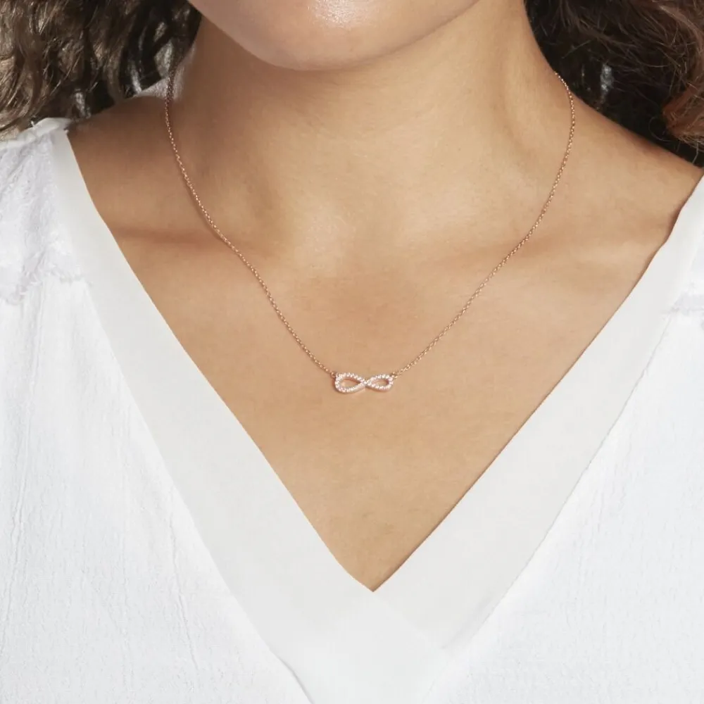Collier Amita Argent Rose Oxyde De Zirconium|Marc Orian Best