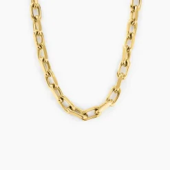Collier Anadia Acier Jaune