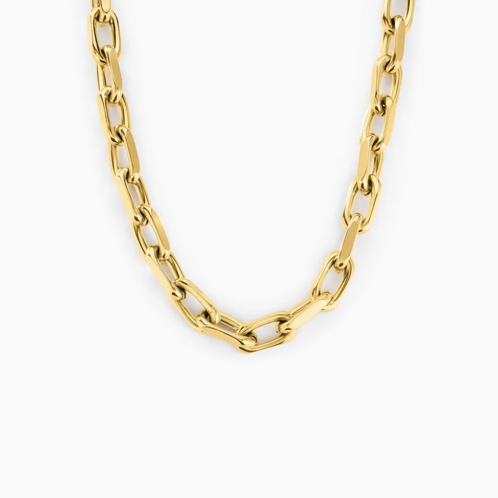 Collier Anadia Acier Jaune