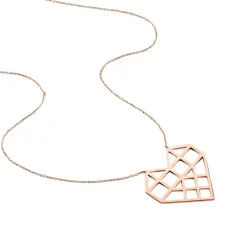 Collier Angeles Acier Rose|Marc Orian Discount