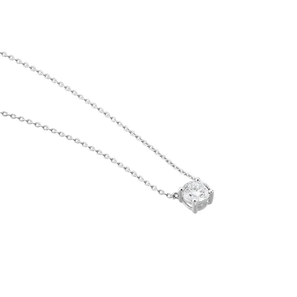 Collier Aphrodite Or Blanc Diamant Synthetique|Marc Orian Sale