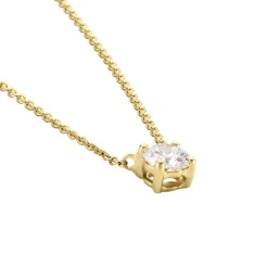 Collier Aphrodite Or Jaune Diamant Synthetique|Marc Orian Best