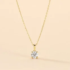 Collier Aphrodite Or Jaune Diamant Synthetique|Marc Orian Best