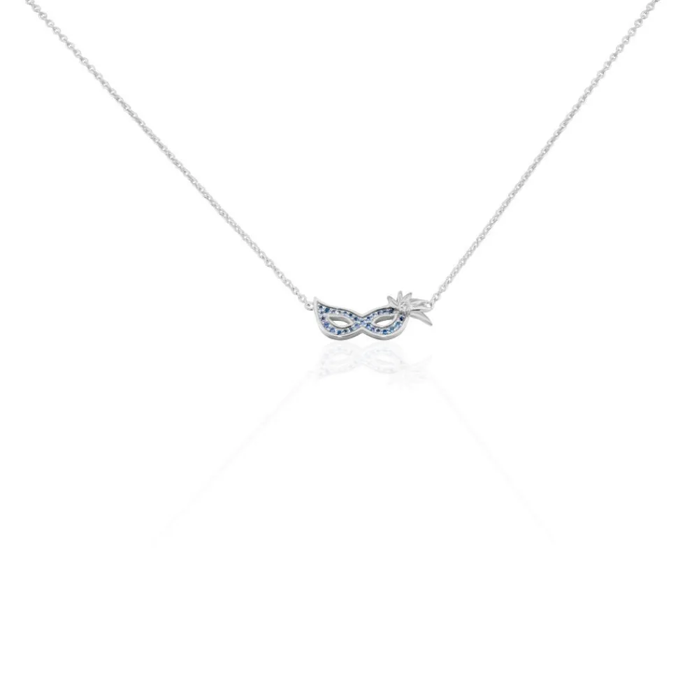 Collier Argent Bartolomee Oxydes De Zirconium|Marc Orian