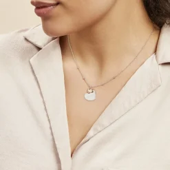 Collier Argent Bicolore Nura|Marc Orian Hot