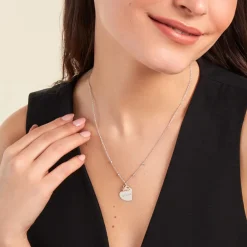 Collier Argent Bicolore Nura|Marc Orian Hot