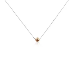 Collier Argent Bicolore Ramiro