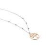 Collier Argent Bicolore Teodors