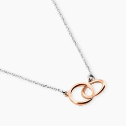 Collier Argent Bicolore Virgino|Marc Orian Clearance