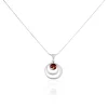 Collier Argent Blanc Alanna Ambre|Marc Orian