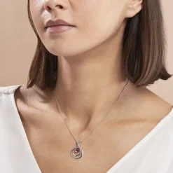 Collier Argent Blanc Alanna Ambre|Marc Orian