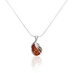 Collier Argent Blanc Aleina Ambre|Marc Orian Best