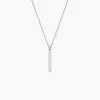 Collier Argent Blanc Fedor