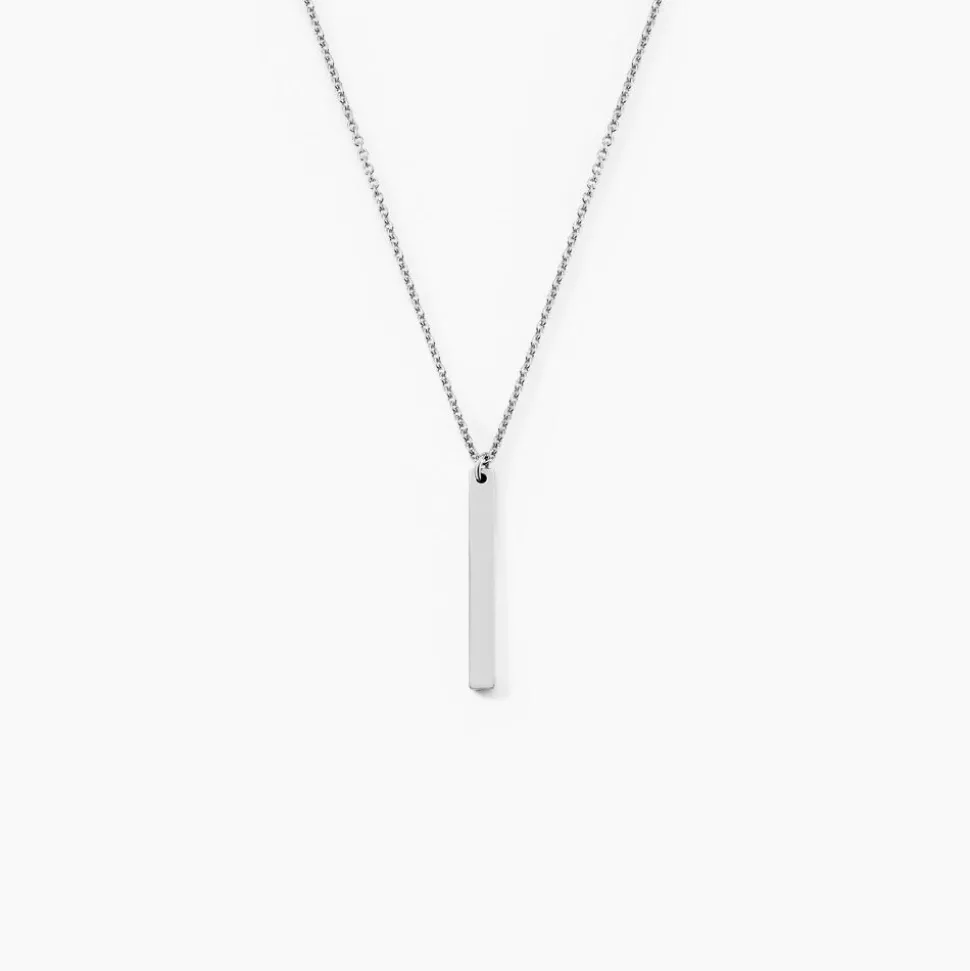 Collier Argent Blanc Fedor