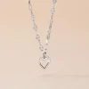 Collier Argent Blanc Hariane