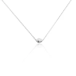 Collier Argent Blanc Jacquotte|Marc Orian Hot