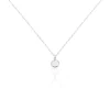 Collier Argent Blanc Lehunnus Oxyde De Zirconium|Marc Orian New