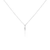 Collier Argent Blanc Lempa