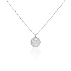 Collier Argent Blanc Lew