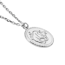 Collier Argent Blanc Lew