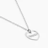 Collier Argent Blanc Nalani
