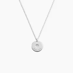 Collier Argent Blanc Nevada