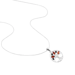 Collier Argent Blanc Odaya Ambre|Marc Orian Discount