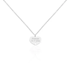 Collier Argent Blanc Pollux|Marc Orian New