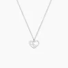 Collier Argent Blanc Severiano