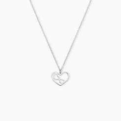 Collier Argent Blanc Severiano