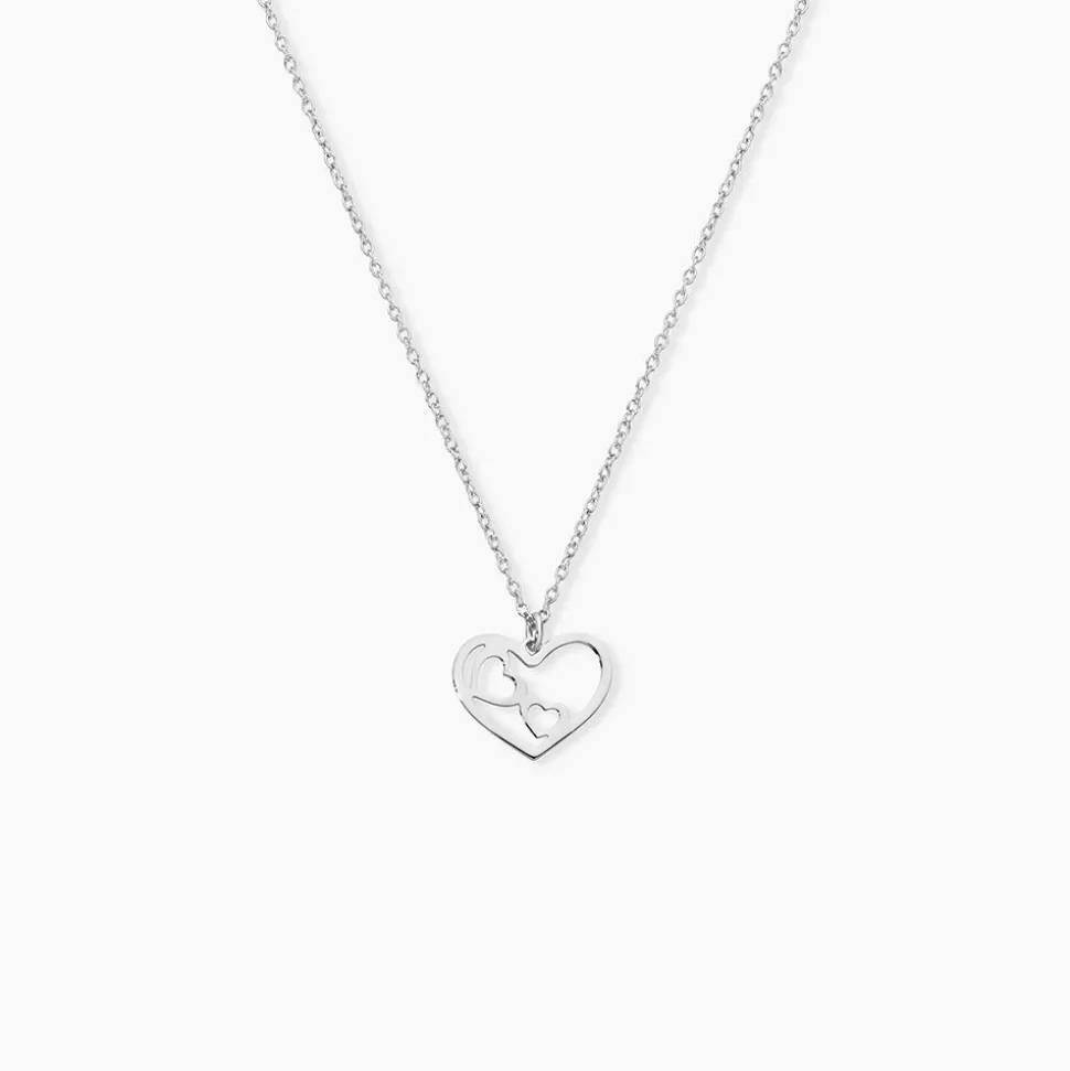 Collier Argent Blanc Severiano