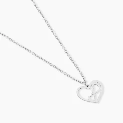 Collier Argent Blanc Severiano