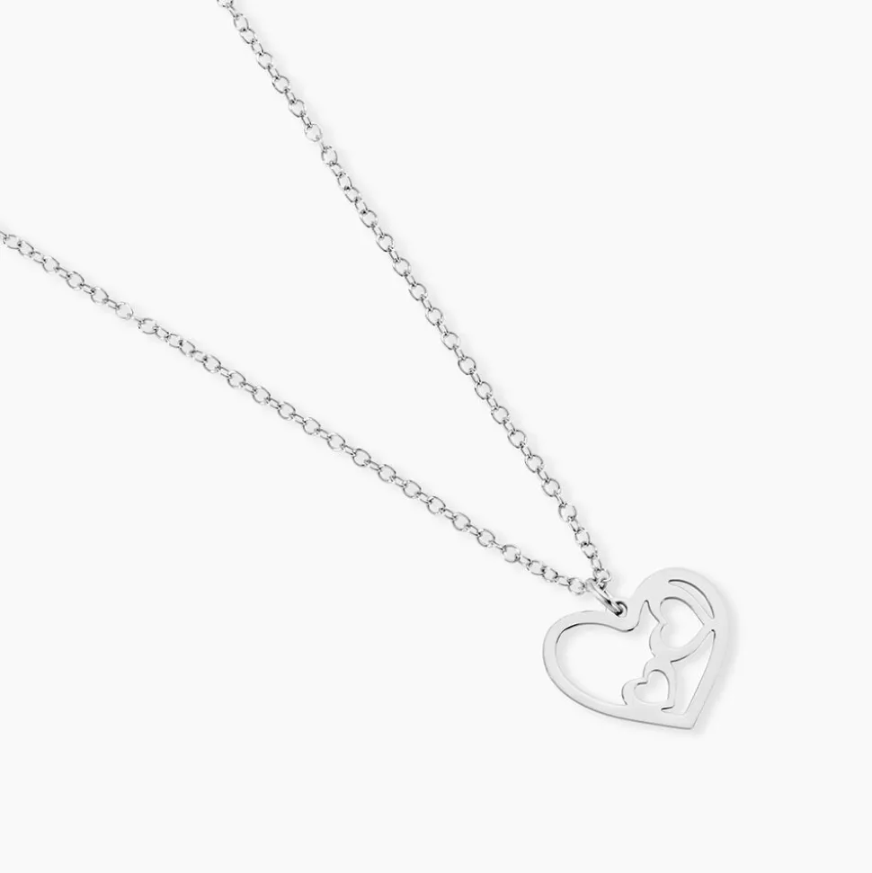Collier Argent Blanc Severiano