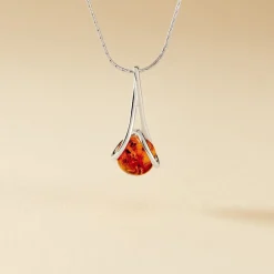 Collier Argent Blanc Simona Ambre|Marc Orian Clearance