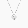 Collier Argent Blanc Sveta