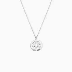 Collier Argent Blanc Vroon