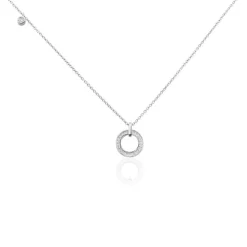 Collier Argent Diogo Oxydes De Zirconium|Marc Orian