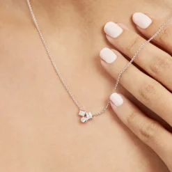 Collier Argent Duredle Oxydes De Zirconium|Marc Orian Outlet