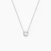 Collier Argent Laureano Oxydes De Zirconium