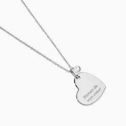 Collier Argent Mellicent Oxyde De Zirconium|Marc Orian Hot