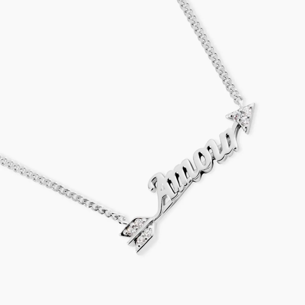 Collier Argent Ronky Oxydes De Zirconium|Marc Orian Clearance
