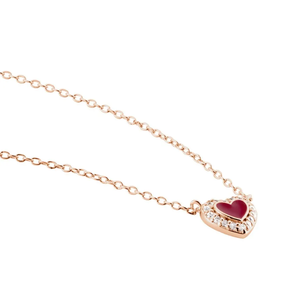 Collier Argent Rose Astor Oxydes De Zirconium|Marc Orian Outlet