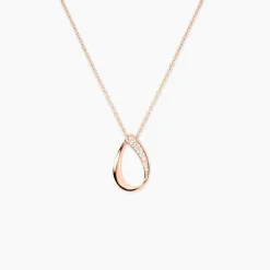 Collier Argent Rose Maritie Oxyde De Zirconium|Marc Orian Hot