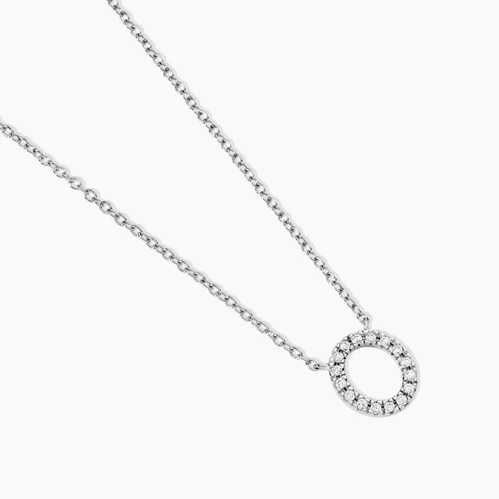 Collier Argent Umbria Oxydes De Zirconium|Marc Orian