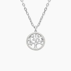 Collier Argent Urcisse Oxydes De Zirconium