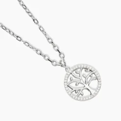 Collier Argent Urcisse Oxydes De Zirconium