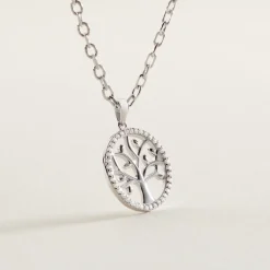 Collier Argent Urcisse Oxydes De Zirconium