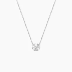 Collier Argent Valente Oxydes De Zirconium|Marc Orian Online