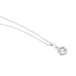 Collier Astra Argent Blanc Oxyde De Zirconium