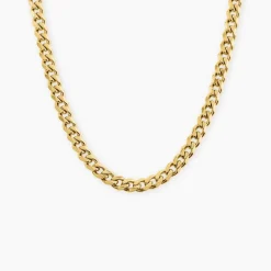 Collier Boss Chain For Him Acier Jaune